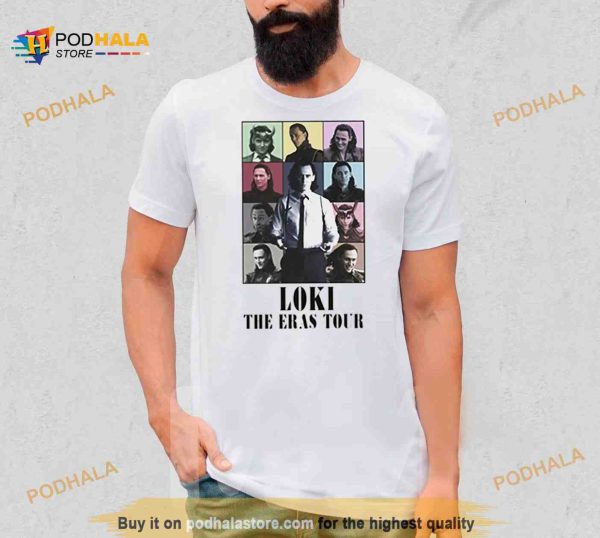 Loki Tom Hiddleston The Eras Tour Shirt