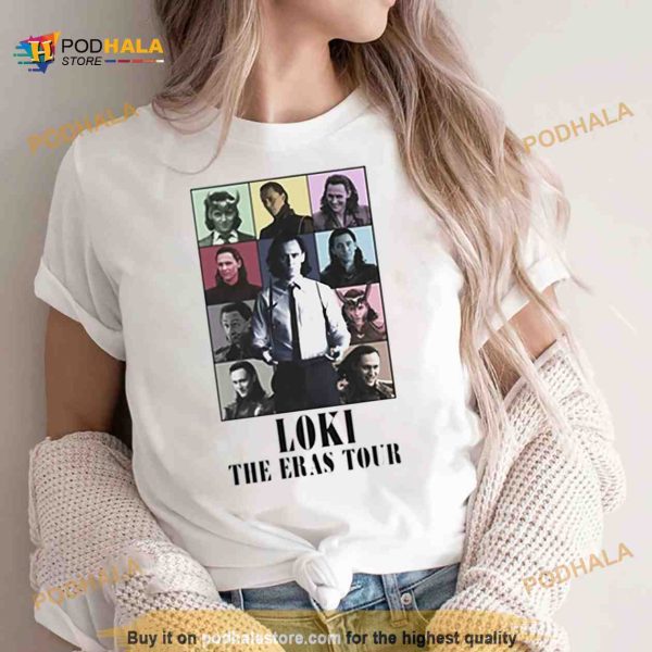 Loki Tom Hiddleston The Eras Tour Shirt