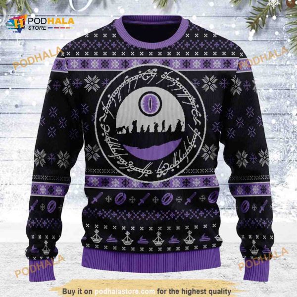 Lord Of The Ring The Hobbit Xmas Ugly Christmas Sweater, Xmas Gifts