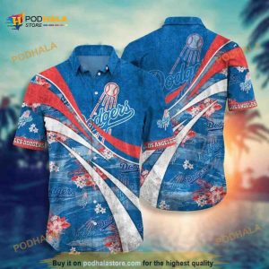 Los Angeles Dodgers MLB Hawaiian Shirt, Gift For Baseball Coach