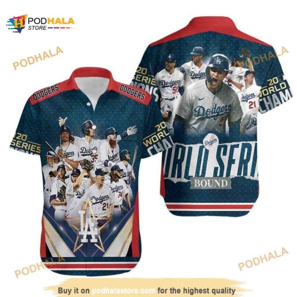 Los Angeles Dodgers MLB Hawaiian Shirt, Gift For Sport Fans