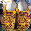 Los Angeles Lakers Nba 3D Funny Crocs Slippers