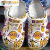Los Angeles Lakers Nba White 3D Funny Crocs Clog Shoes