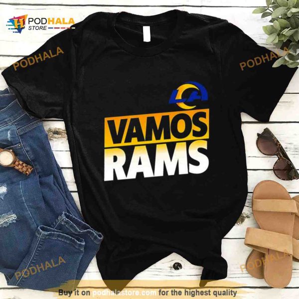 Los Angeles Rams Vamos American Football Logo Shirt
