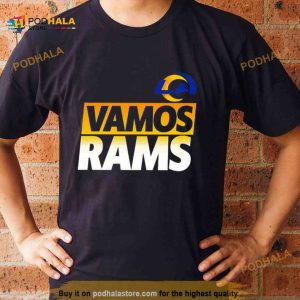 Los Angeles Rams Vamos American Football Logo Shirt 2