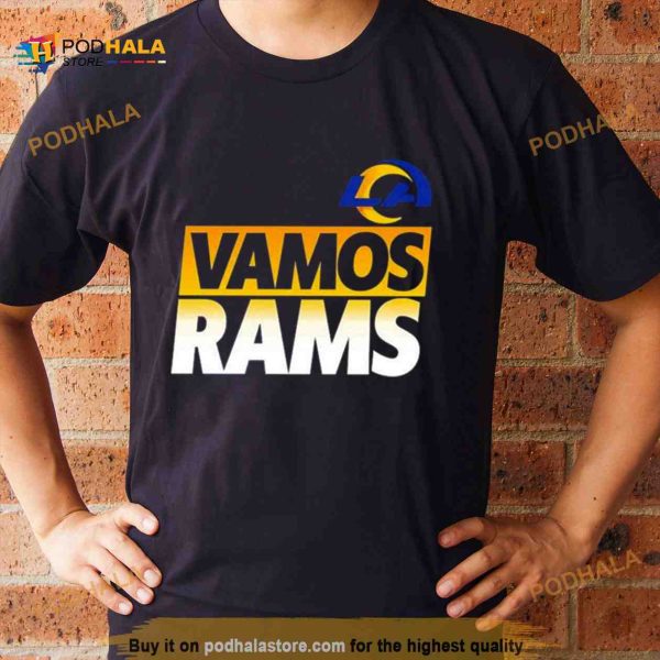 Los Angeles Rams Vamos American Football Logo Shirt