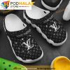 Louis Vuitton Black LV 3D Crocs