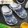 Louis Vuitton Pattern Blue LV 3D Crocs