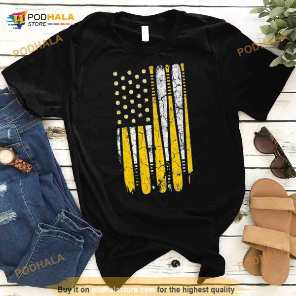 Louisiana State University Baseball Flag Vintage Shirt