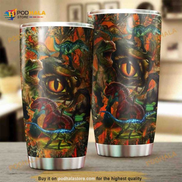 Love Dinosaur Stainless Steel Cup Coffee Tumbler