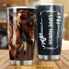 Love Horse Stainless Steel Cup Coffee Tumbler