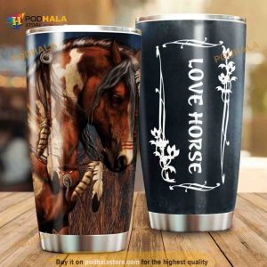 Love Horse Stainless Steel Cup Coffee Tumbler