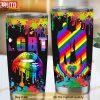 Love Is Love LGBT Pride Lip Sexy Coffee Tumbler