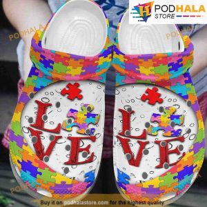 Love Puzzle 3D Funny Crocs
