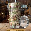Love Tropical Flowers Stainless Steel Cup Coffee Tumbler, Funny Tumbler