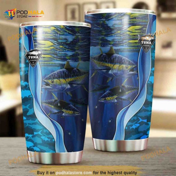 Love Tuna Stainless Steel Cup Coffee Tumbler, Funny Tumbler