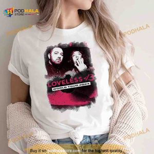 Loveless 2023 World Tour Shirt