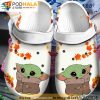 Lovely Baby Yoda Happy Thanksgiving 3D Funny Crocs