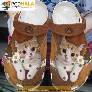 Lovely Cat With Beautiful Eyes 3D Funny Crocs