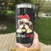 Lovely Shih Tzu Dog Mom Gift Travel Coffee Tumbler, Funny Tumbler