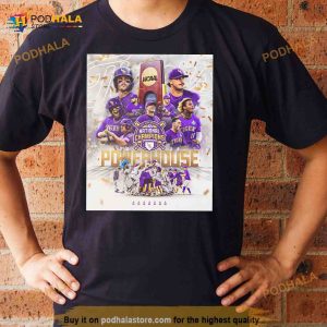 LSU Tigers 2023 NCAA Division I National Championship 7th national title in program history poster Shirt