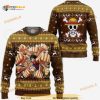 Luffy Gomu Xmas One Piece Anime Ugly Christmas Sweater