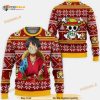 Luffy Wano One Piece Anime Xmas Ugly Christmas Sweater