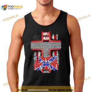 Lynyrd Skynyrd Simple Man Cross Shirt