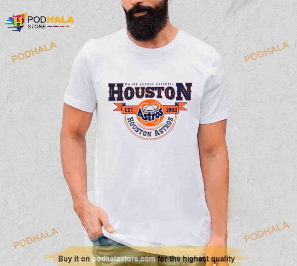 MLB Houston Astros Baseball Major League Baseball Est 1993 Logo Shirt