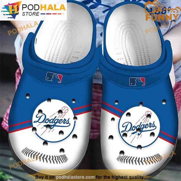 MLB Los Angeles Dodgers Baseball 3D Funny Crocs