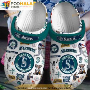 MLB Seattle Mariners Funny 3D Funny Crocs