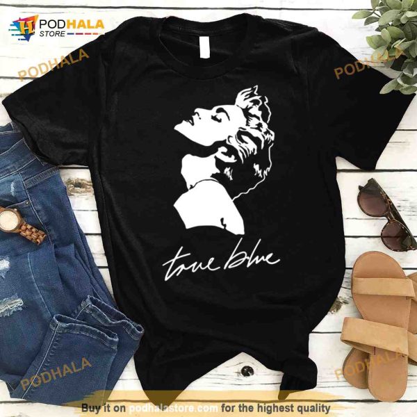 Madonna 80s Retro Style True Blue Shirt