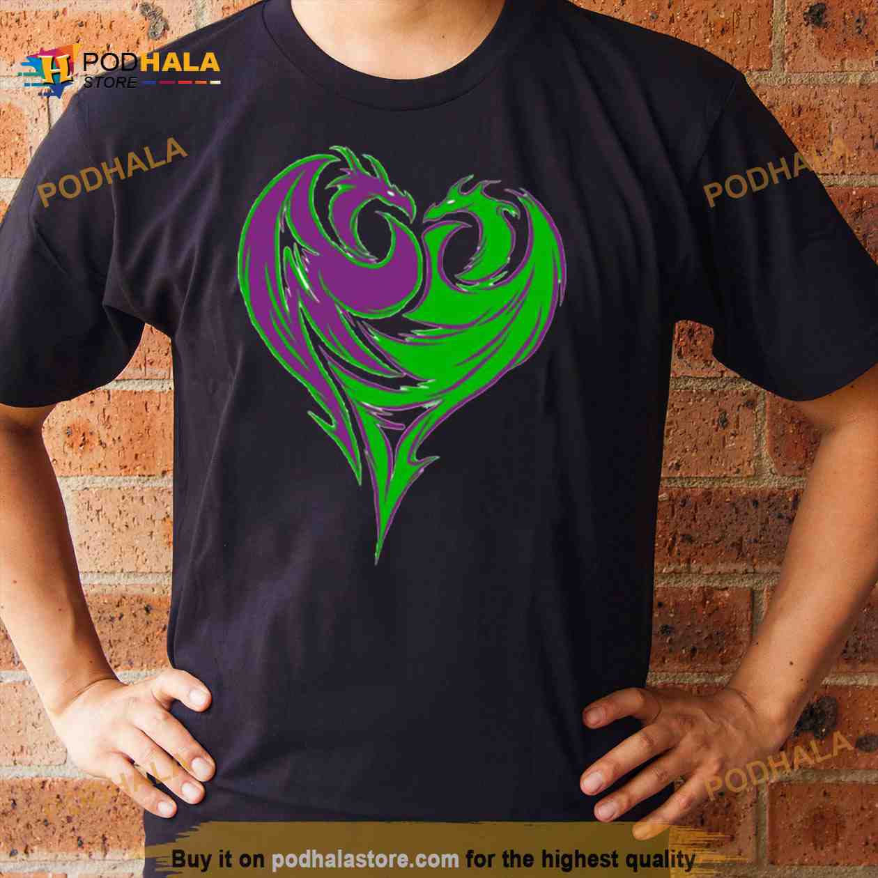 Mal Double Dragon Icon T-Shirt Mal Double Dragon Icon T-Shirt