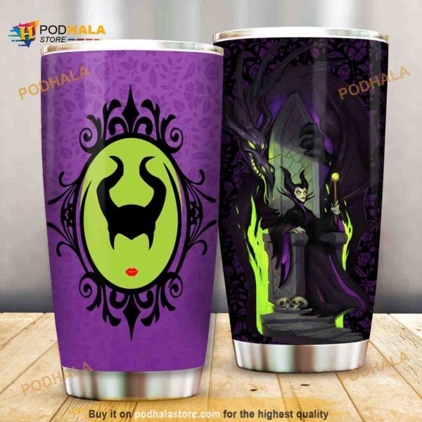Maleficent Misstress Of Evil Dn Villains Halloween Coffee Tumbler, Funny Tumbler