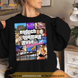 Mallorca Finally Normal People Comic Style Shirt