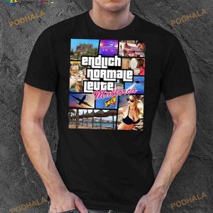 Mallorca Finally Normal People Comic Style Shirt 2
