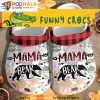 Mama Bear Thanksgiving 3D Funny Crocs