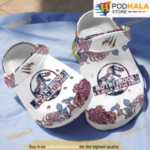 Mamasaurus Dinosaur 3D Funny Crocs