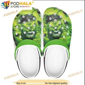 Man To The Green Hulk 3D Funny Crocs