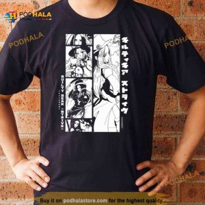 Manga Design Testament Guilty Gear Shirt