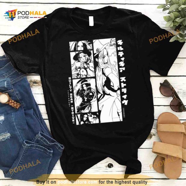 Manga Design Testament Guilty Gear Shirt