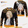 Manjirou Sano Mikey Anime Tokyo Revengers Xmas Ugly Christmas Sweater