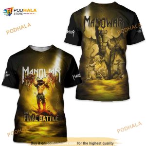 Manowar 3D Shirt