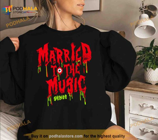 Married To The Music Shinee Kpop Band Shirt