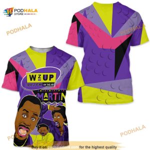 Martin Tv 90s Melanin Got Em Sneaker 3D Shirt Match Uptempo Black 3D Shirt