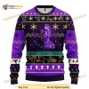 Marvel Comics Merry Xmas Black Panter Ugly Xmas Wool Sweater