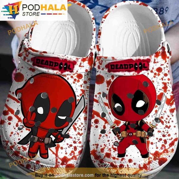 Marvel Legends Deadpool 3D Funny Crocs