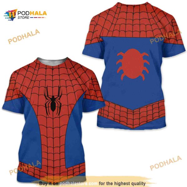 Marvel Spiderman Costume Disney 3D Shirt