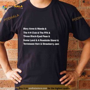 Mary Anne And Wanda And The 4 H Club & The Ffa Shirt