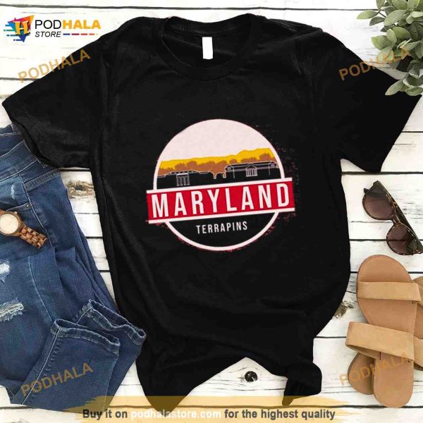 maryland Terrapins SCENIC Skyline Shirt
